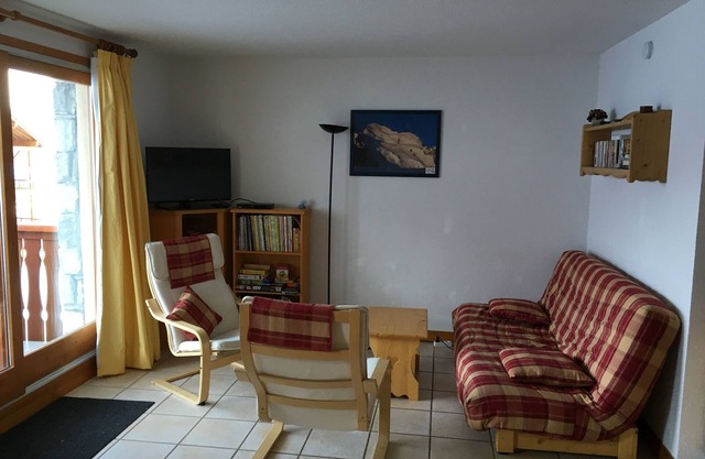 Vallandry - Sunny apartment with direct access to the Paradiski area (Arcs)