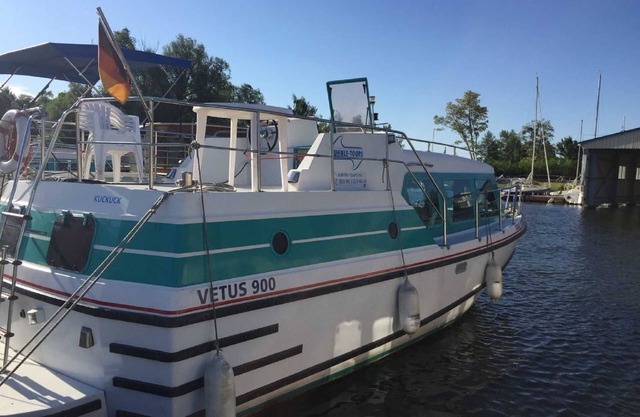 Vetus 915 - license-free houseboat - KUHNLE-TOURS Zeuthen