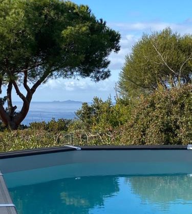 Villa 180 m2 vue Mer au calme grand terrain Porticcio