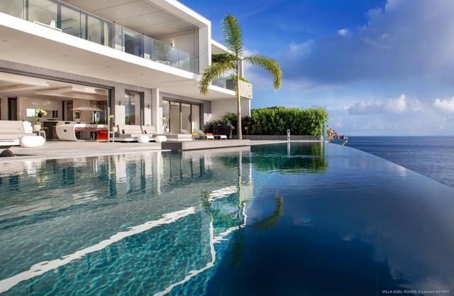 Villa Axel Rocks | Ocean View - Located in Fabulous Gustavia with Private Pool