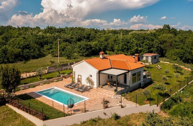 Villa Bogondon with private pool near Labin