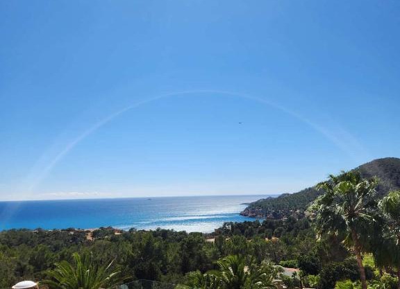Villa Can Goldi con vistas al mar