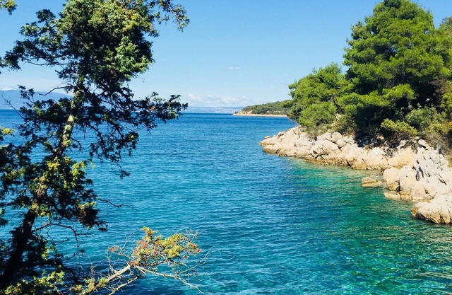 Villa Cassiopeia 4 stars, for 9, private pool and sea view, Island Krk, Croatia