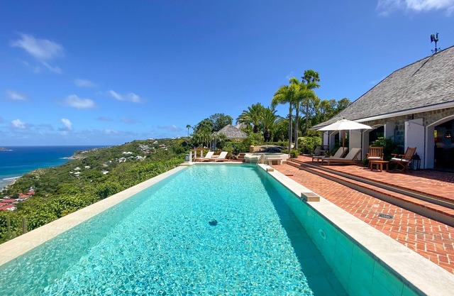 Villa Chanticleer | Ocean View - Located in Magnificent Lorient Beach with Private Pool