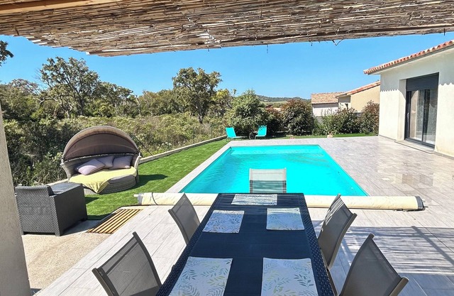 Villa des Près, private pool