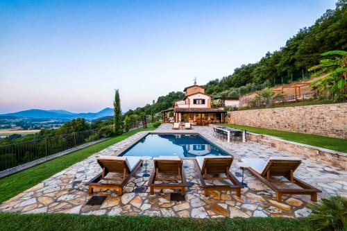 Villa Destino Italy, Umbria Tuscany boarder