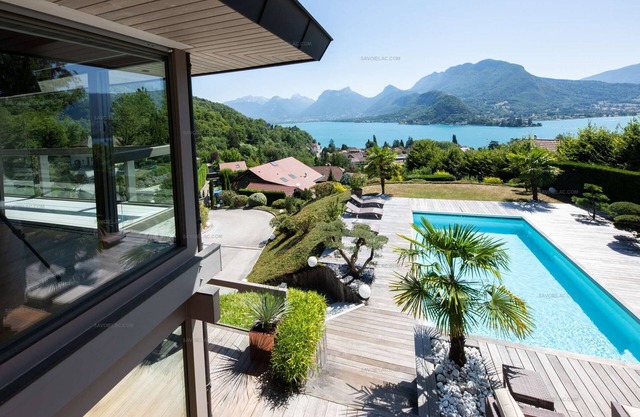 Villa Egalite Golf Lake Annecy Talloires Panoramic view