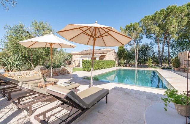 Villa 'Es Lledoner 2' with Mountain View, Shared Pool and Wi-Fi