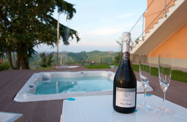 Villa in Barbaresco, LANGHE region, with jacuzzi, garden , panoramic terraces