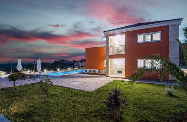 Villa in Krnica with Pool near Beach
