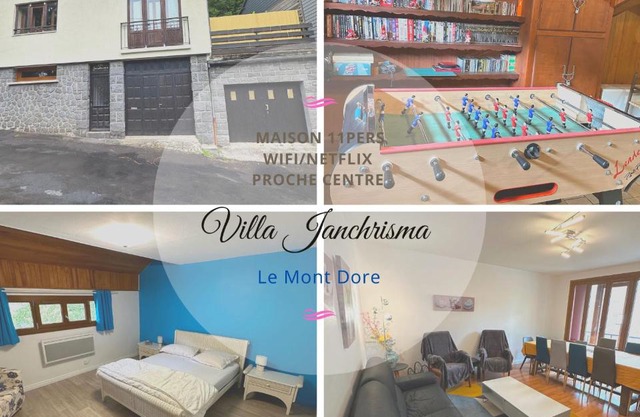 Villa Janchrisma MontDore 11pers
