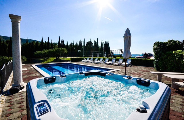 Villa Milicic with private pool,tennis,football,basket ball,gym,hottub.