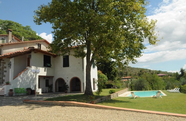 Villa on the Tuscan hills near Florence