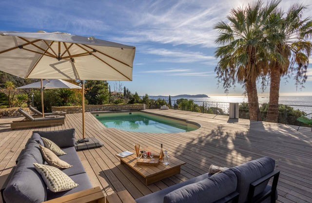 Villa Palmyra vue mer
