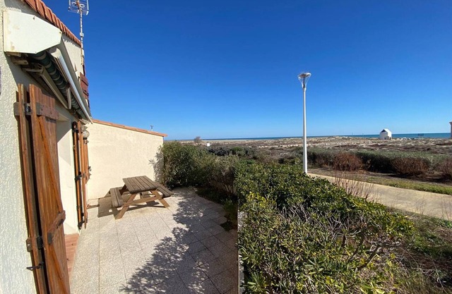 Villa T2+Mezzanine, 6 pers, beach, parking, Port Leucate