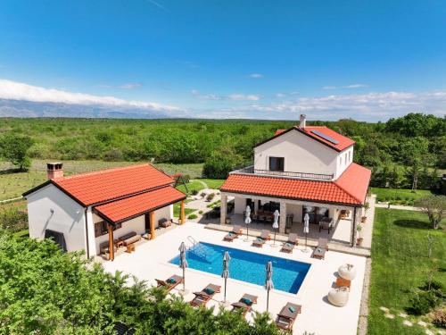 Villa Velebita with heated pool