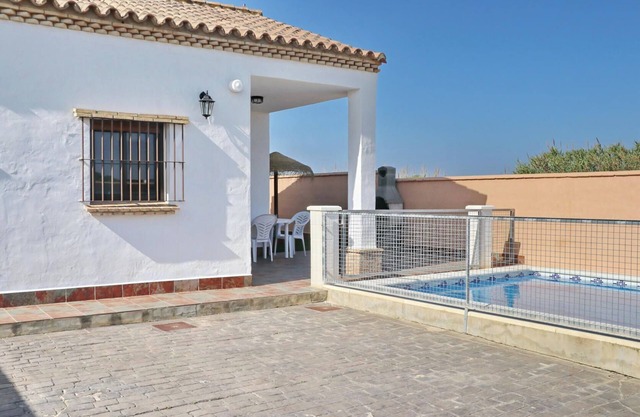 Villa with pool near coves of Roche