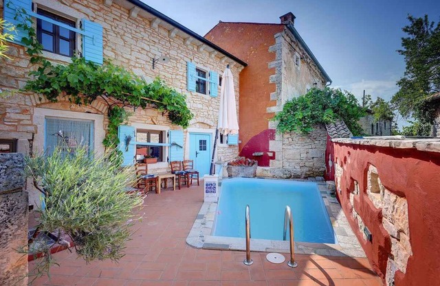 Villa with outdoor pool and barbecue terrace