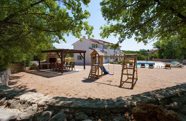 Villa with pool, children's playground, quiet location - TRAVELER Reiseburo Krk - 2161