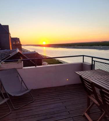 Vue et terrasse panoramique sur la Baie de Somme