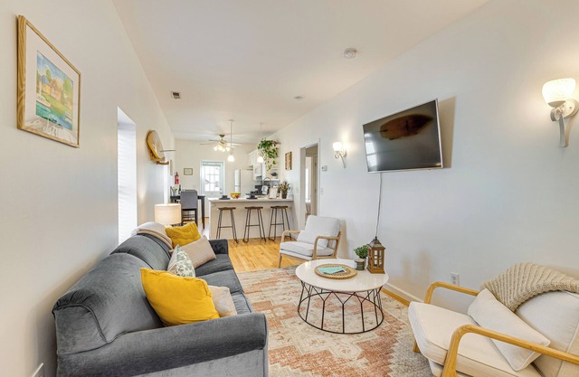 Walk to Beach: Keansburg Home w/Patio & Fire Pit!