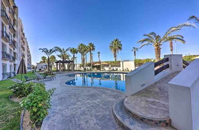 Walk to Beach: Modern Cabo Condo w/Balcony!