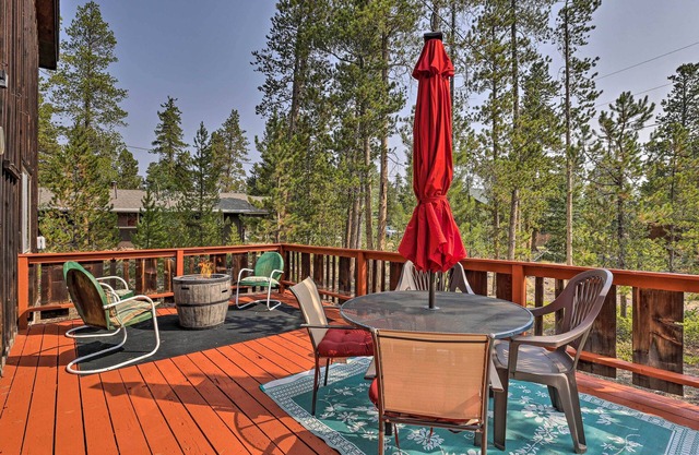 Walk to Town: Updated Frisco Cabin w/2 Decks!