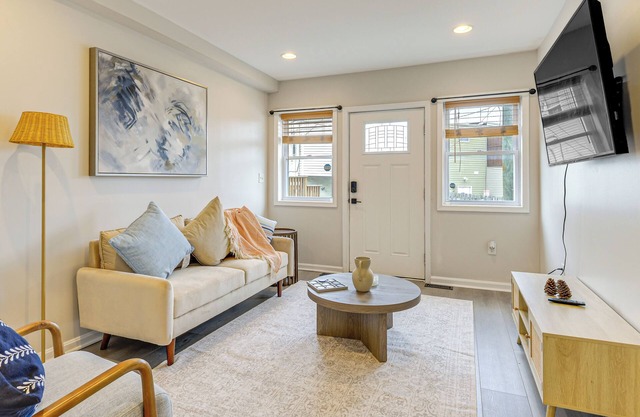 Walkable Baltimore Rowhouse w/Fenced-In Patio!