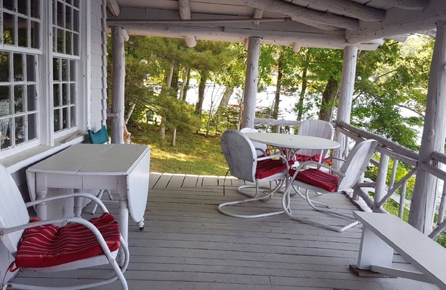 Waterfront Adirondack Style Rustic Cottage great sunsets