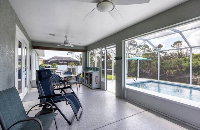 Waterfront Escape: Heated Saltwater Pool & Canal Views!