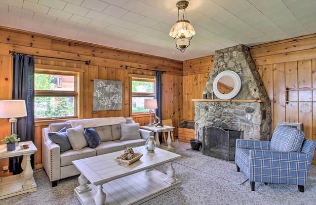 Waterfront Gull Lake Getaway w/ Dock & Yard!