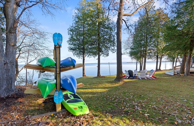 Waterfront Haven w/Deck & Firewood Included