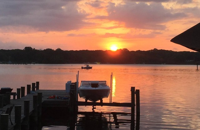 Waterfront home on the Magothy River. Perfect for family vacation.