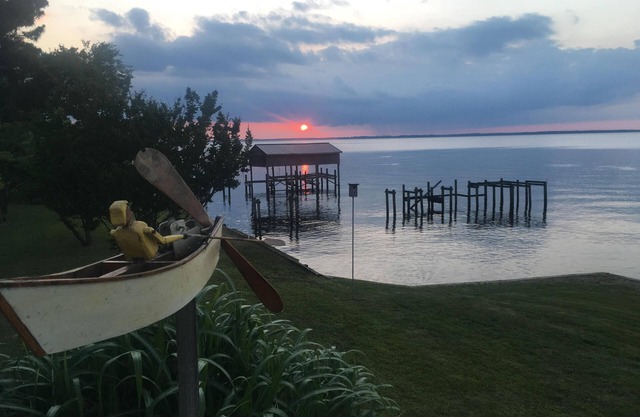 Waterfront Home with Pier on Albemarle Beach