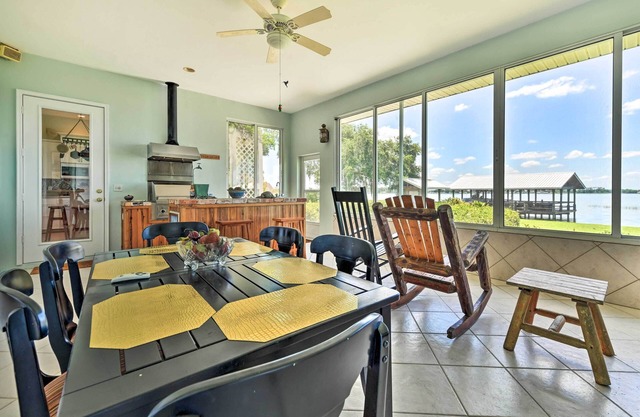 Waterfront Lake Placid Home with Private Dock!