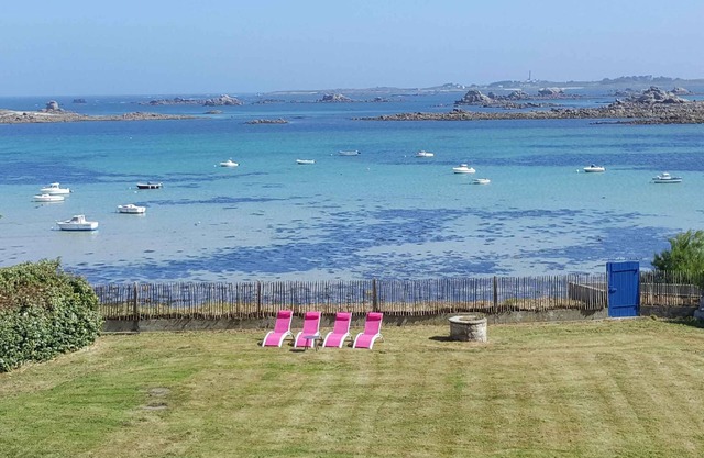 Waterfront property with superb views.