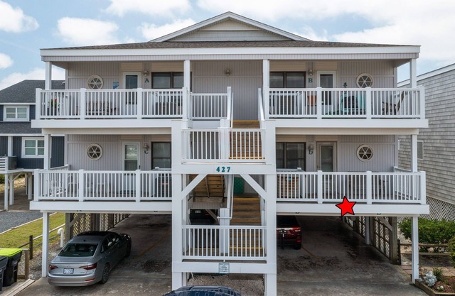 "Waters Edge 427-D" - Oceanfront Condo w/Community Pool, 2 Bedrooms/2 Bathrooms