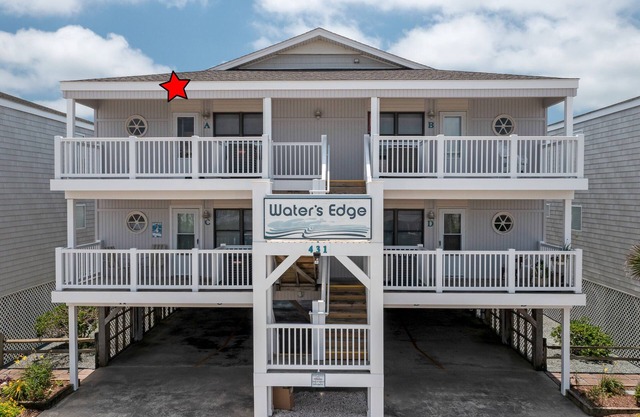 "Waters Edge 431-A" - Oceanfront Condo w/Community Pool, 2 Bedrooms/2 Bathrooms