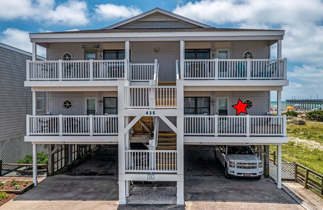 "Waters Edge 435-D" - Oceanfront Condo w/Community Pool, 2 Bedrooms/2 Bathrooms