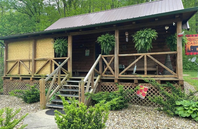 Welcome to our peaceful, rustic cabin in the Hocking Hills Area