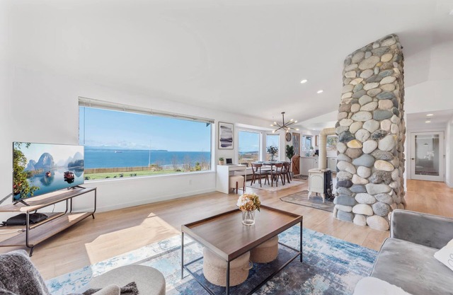 Whidbey Island Getaway with Unobstructed Ocean Views