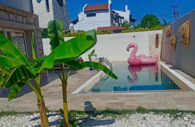 White Stone Villa with Pool