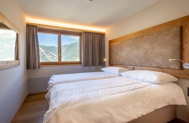 Wifi, ski-in/ski-out & foot of the slopes, sauna, hammam, tv, ski locker, 59m², Vercorin