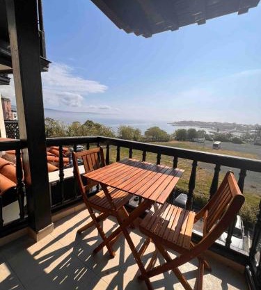 Windmill Nessebar studio with sea view