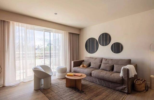 Wohnung 2 Schlafzimmer 4 Personen Garten Blick