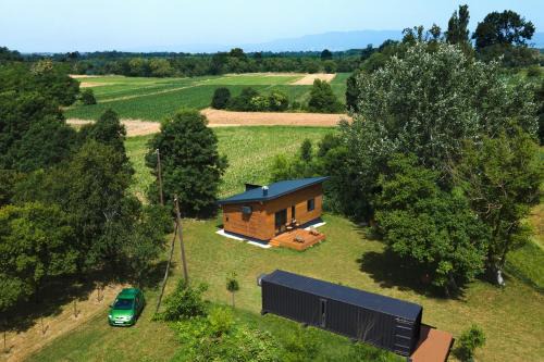 Wooden house 50 m2 and Container home 25 m2, near the airport