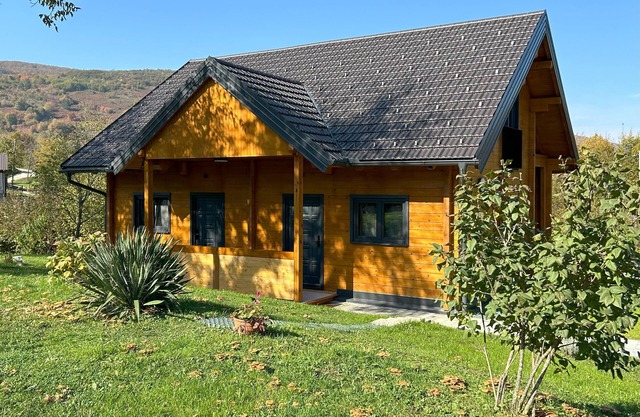 Wooden Villa OLD OAK app2 in fabulous Plitvice Lakes