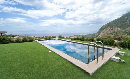 Xylokastro Panorama with Pool