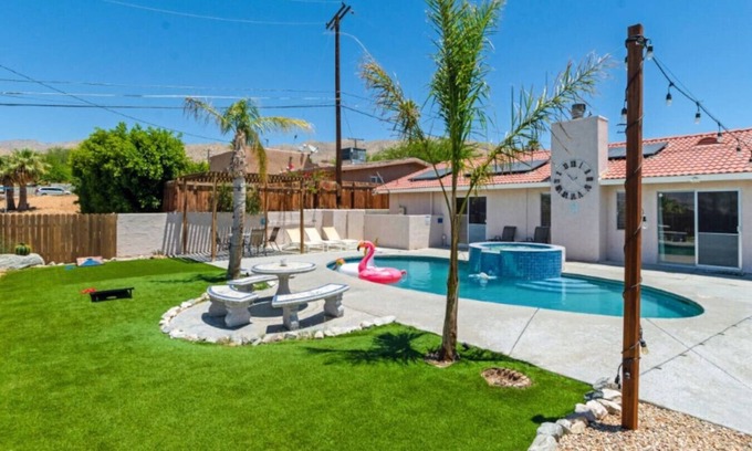 Desert Hot Springs House | ৎ୭Hot Springs Palm Paradiseৎ୭