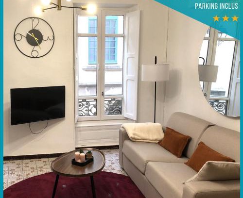 Valence Apartment | ღ Le Cypriano T2 au Centre de Valence AVEC PARKING